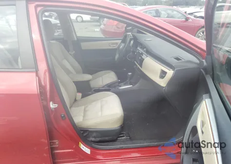 2015 Toyota Corolla Le from USA, damaged, VIN 2T1BURHE0FC452224